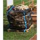 Brennholz Fichte, Sack, gesägt & gespalten, frisch - Scheiterlänge 33 cm