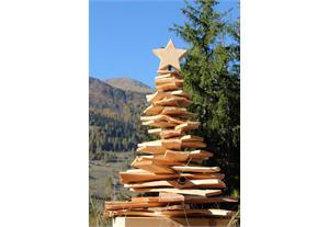 Christbaum aus Lärchenschindeln - Grösse 45 cm