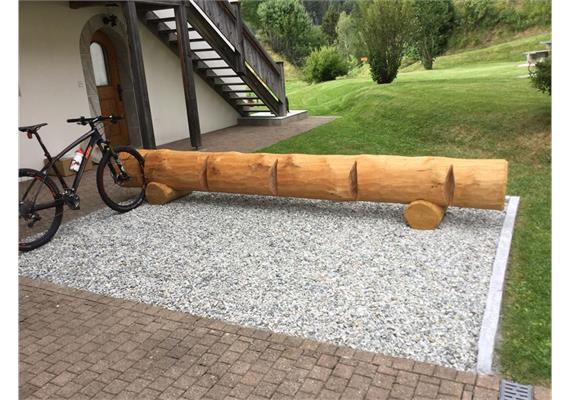 Fahrradständer, einseitig (ca. 1 Fahrrad pro lm) - Länge 3 m