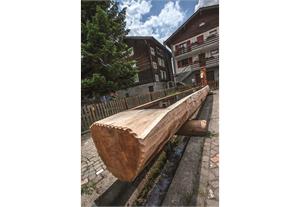 Wasserbrunnen Lärchenholz, Durchmesser ab 50 cm